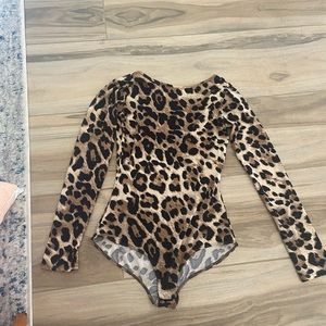 Cheetah bodysuit